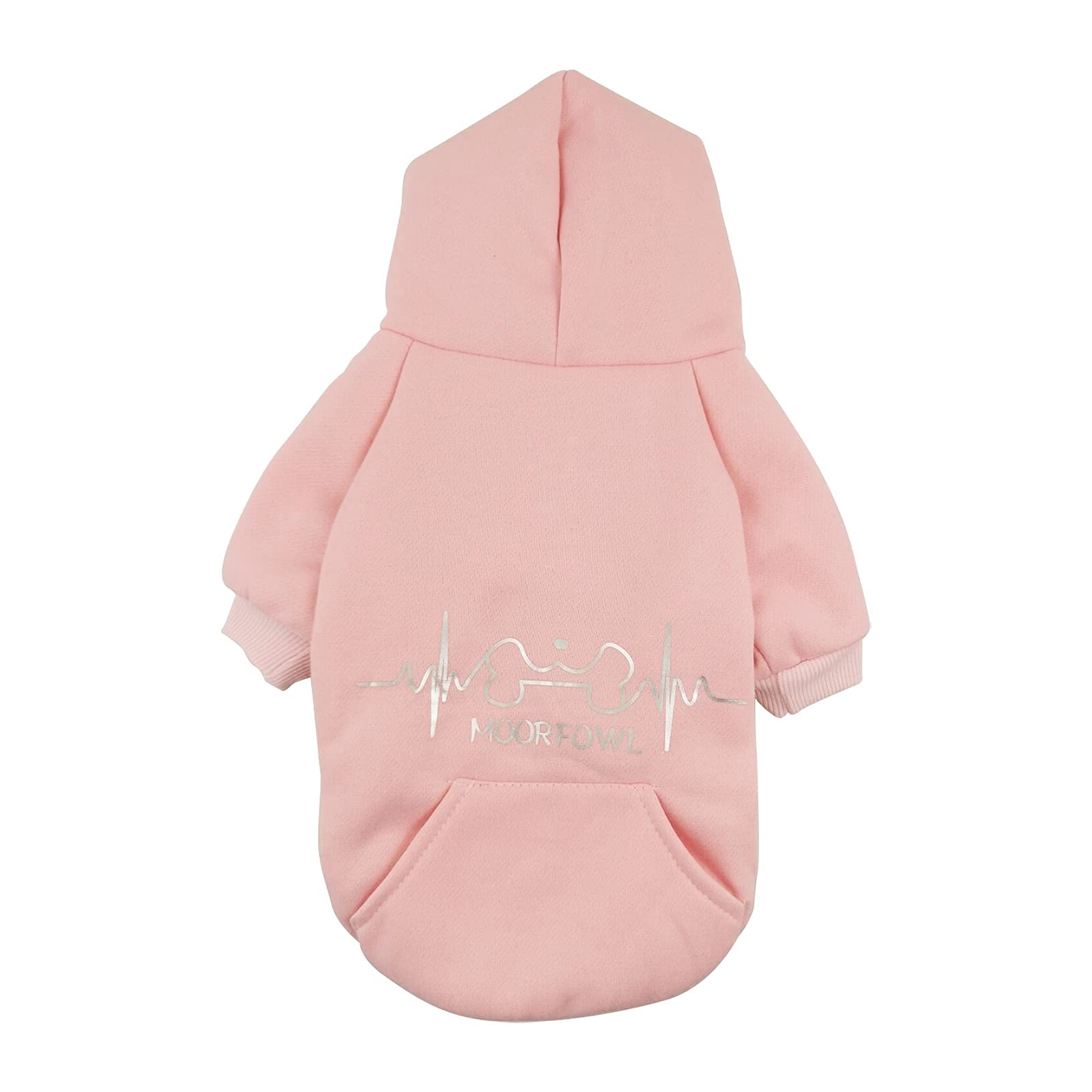 Bluza z kapturem nadaje się do małych i średnich swetrów dla psów podstawowa bluza z kapturem z kieszenią sweterek dla zwierząt domowych ubrania dla kotów dla szczeniąt odzież sportowa