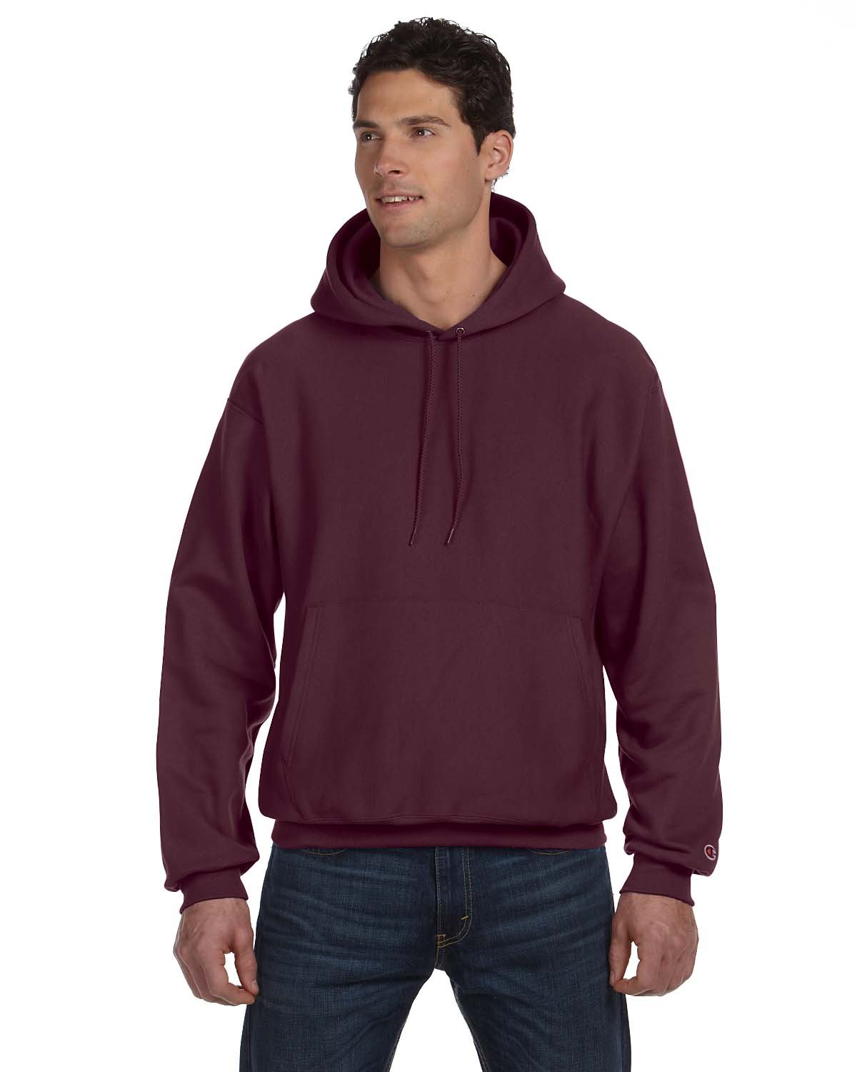 Champion Men' Reverse Weave Fleece Pullover Hood