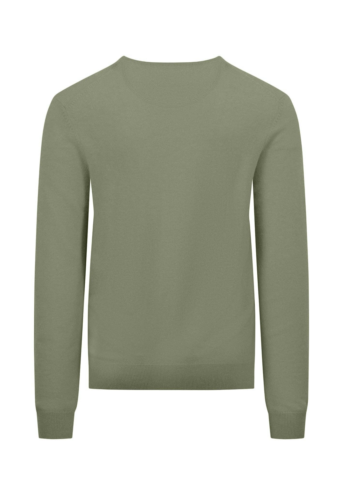 FYNCH-HATTON Pullover aus Merino-Kaschmir mit Rundhalsausschnitt