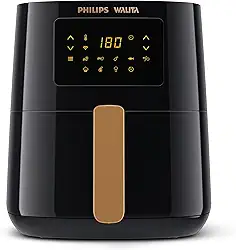 Fritadeira Airfryer Conectada c/Alexa, Philips Walita, 4.1L, Preta, 1400W, 220V - RI9255/80