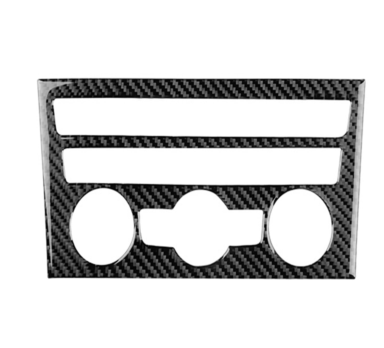Vetjmua For Black Interior Trim For Seat For Leon 2013 2014 2015 Lhd Rhd Car Central Control Screen Trim Interior Real Soft Carbon Fiber Sticker Cover Trim Sticker