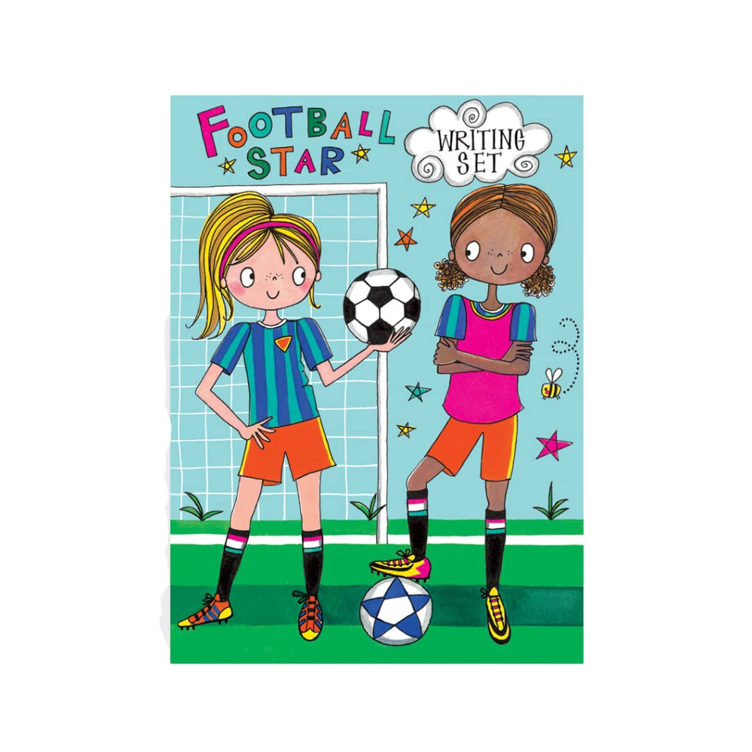 Rachel Ellen Football Themed Writing Set, Flitter