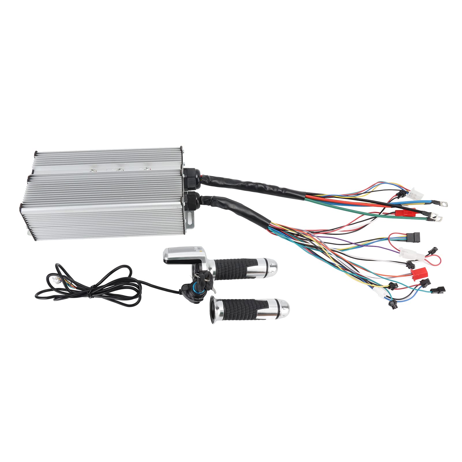 Kit d'affichage LCD de contrôleur de moteur sans balais, pour vélos électriques, scooters, avec coque métallique de dissipation de la chaleur, indicateur de niveau de