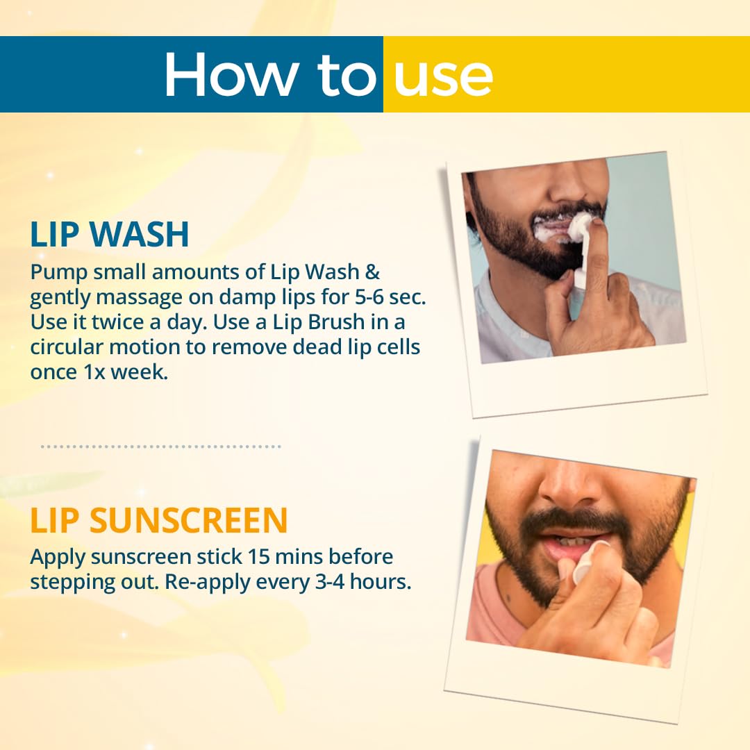 ALANNA Lip Wash & Lip Balm SPF 40 | Lip Balm for Dark Lips, Hydration & Sun Protection | Cleanses, Hydrates & Protects | For Men - Image 7 thumbnail