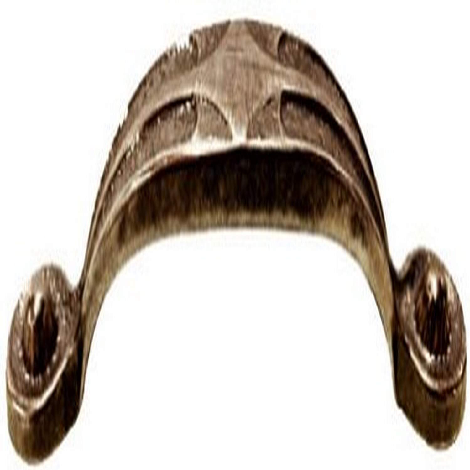 Knobware R5828 4-1/2-Inch Rhode Island Pull, Antique Brass