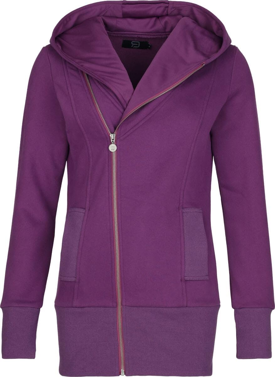 RED by EMP Femme Sweat-Shirt zippé à Capuche Lilas