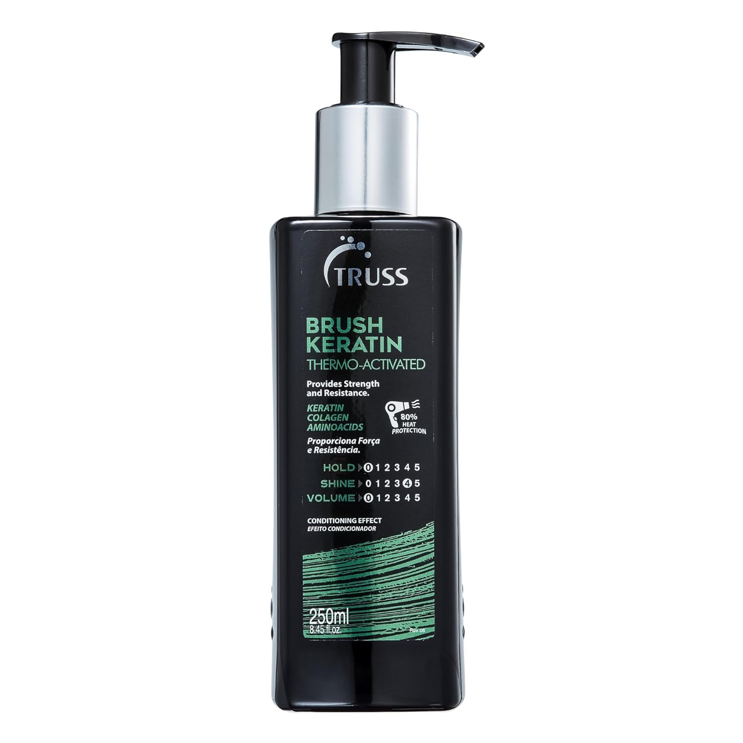 TRUSS Brush Thermo-Activated Keratin Treatment, 8.45 oz