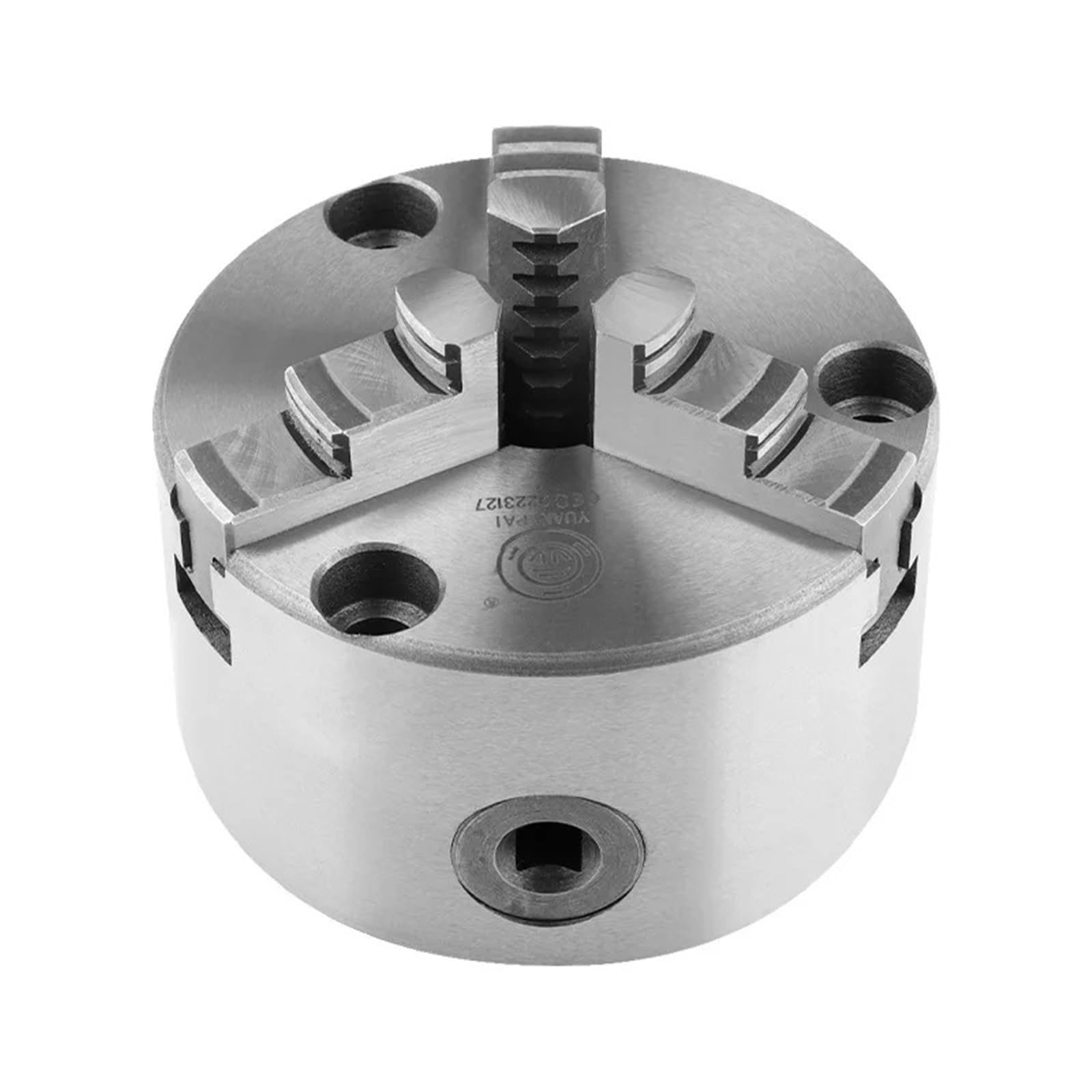 Front Mount 6" 3 Jaw Lathe Chuck K11-160 K11 160 160mm Manual Chuck Self-Centering Lathe Parts DIY Metal Lathe Lathe Accessories