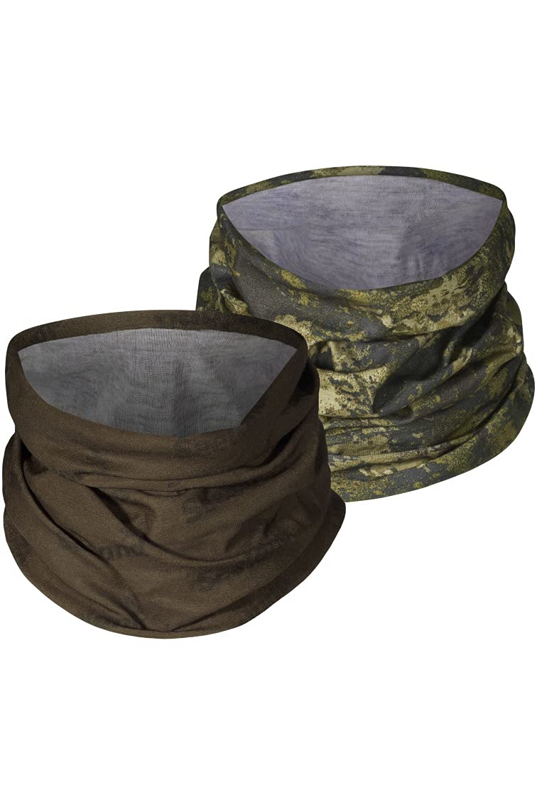 Seeland Neck gaiter 2-Pack - Pine green/InVis green
