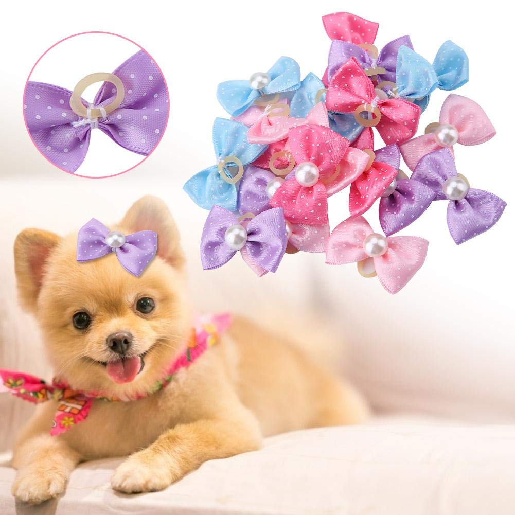 Fashionable Pet Hair Ties, Puppy Hair Clips, Comfortable 20pcs Dog, Cat for Pet (B08HDNDTL5) Amazon Price History, Amazon Price Tracker