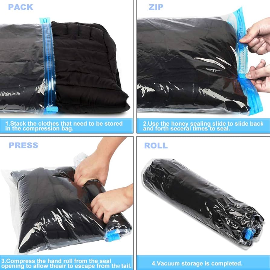 10pack Travel Space Saver Bags 4 X S 3 X | UNITED STATES
