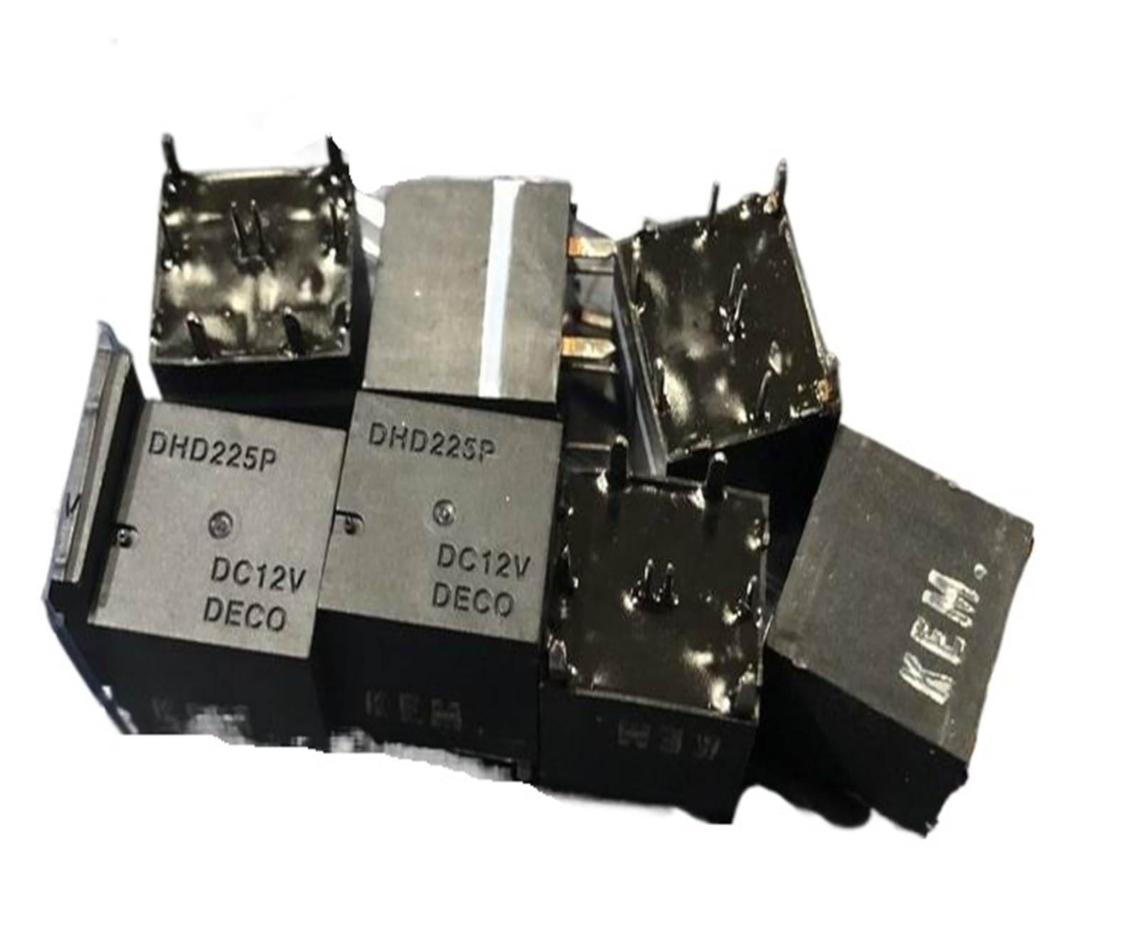 Relais DHD225P DC12V à 8 broches avec contacts haute précision