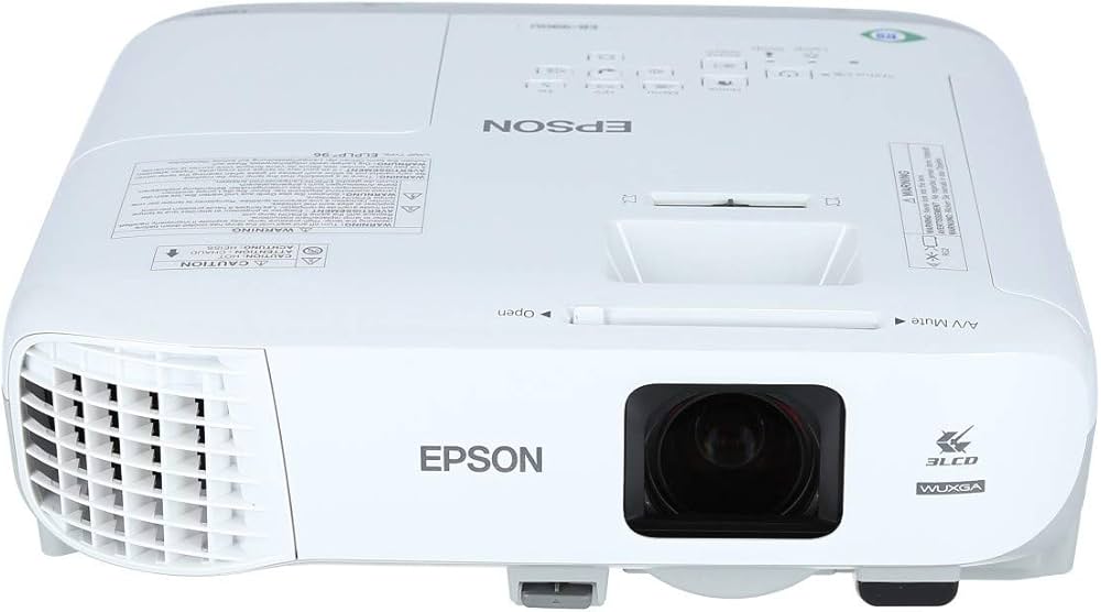 EPSON EB-990U 3LCD Mobile Projektor 1920x1200 16:10 3800 Lumen