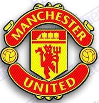 Amazon.com: Man-Chester United Iron ON Embroidered Patch