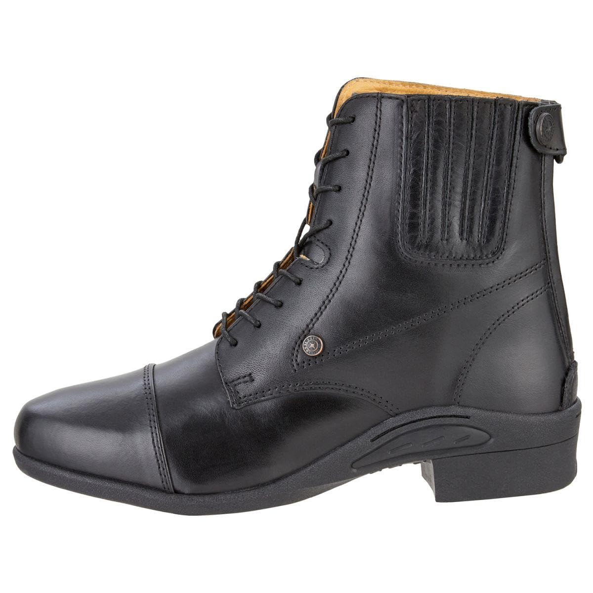SUEDWIND FOOTWEAR »Ultima BZ Lace« Paddock Stiefelette | Robustes wasserabweisendes Rindsleder | Reit-Schlupf-Schuh | Komfort-Einlegsohle | Echtleder im Innenschuh | Reißverschluss & Schnürung