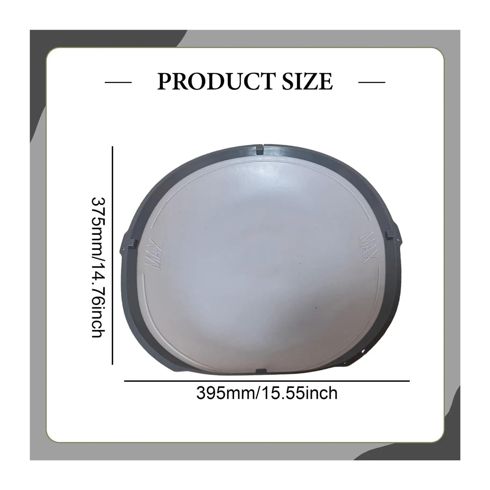 Generico Componente Tappetino in Silicone per lettiera autopulente