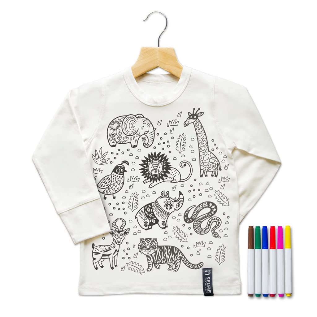 Coloration pour enfants - Jungle (3-4 ans)