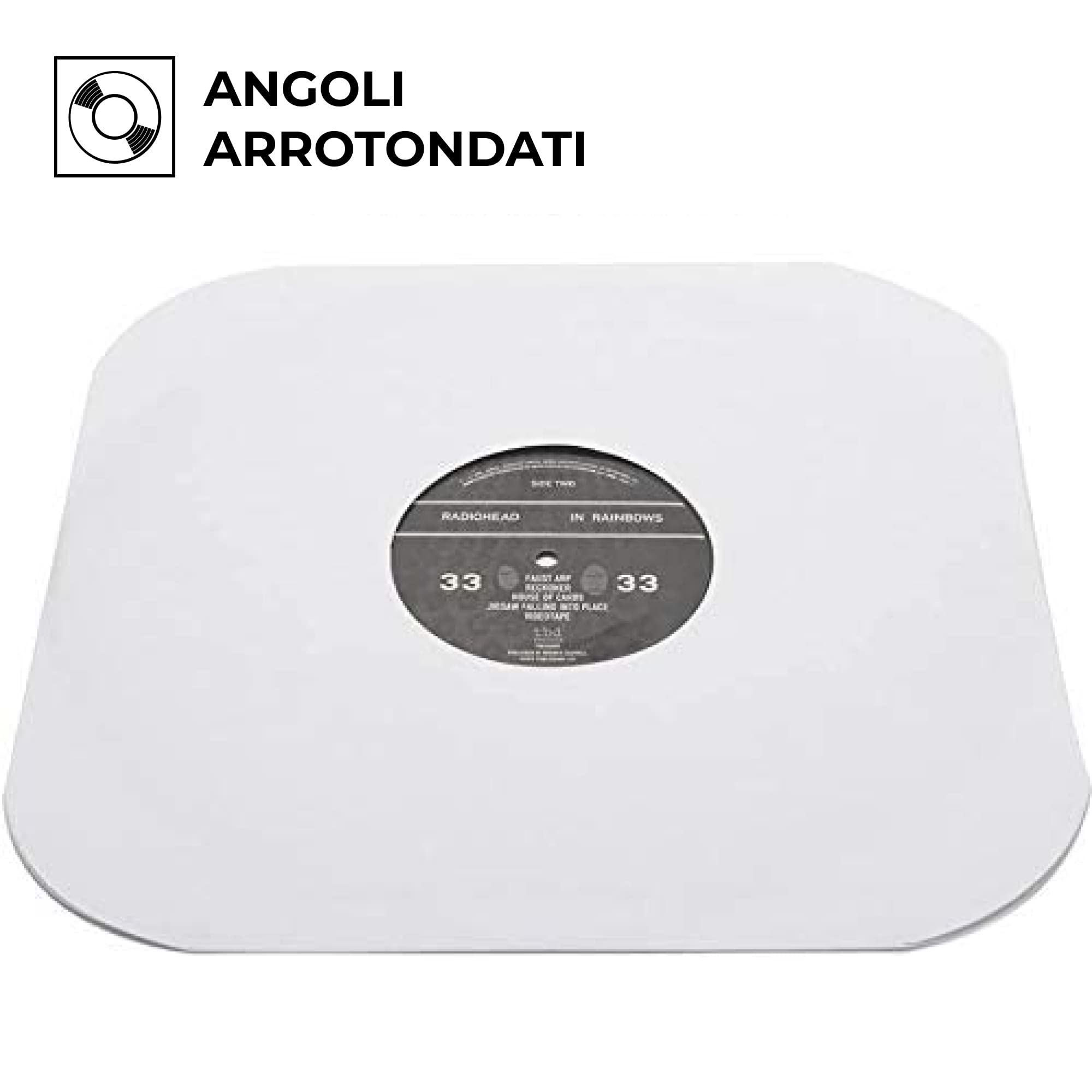 Big Fudge Buste Vinili 33 Giri - 100 Custodie Vinili - 50 Buste Esterne e 50 Interne con Bordi Arrotondati - Adatte a Dischi Vinile 12 Pollici - Custodie Protettive Trasparenti Resistenti