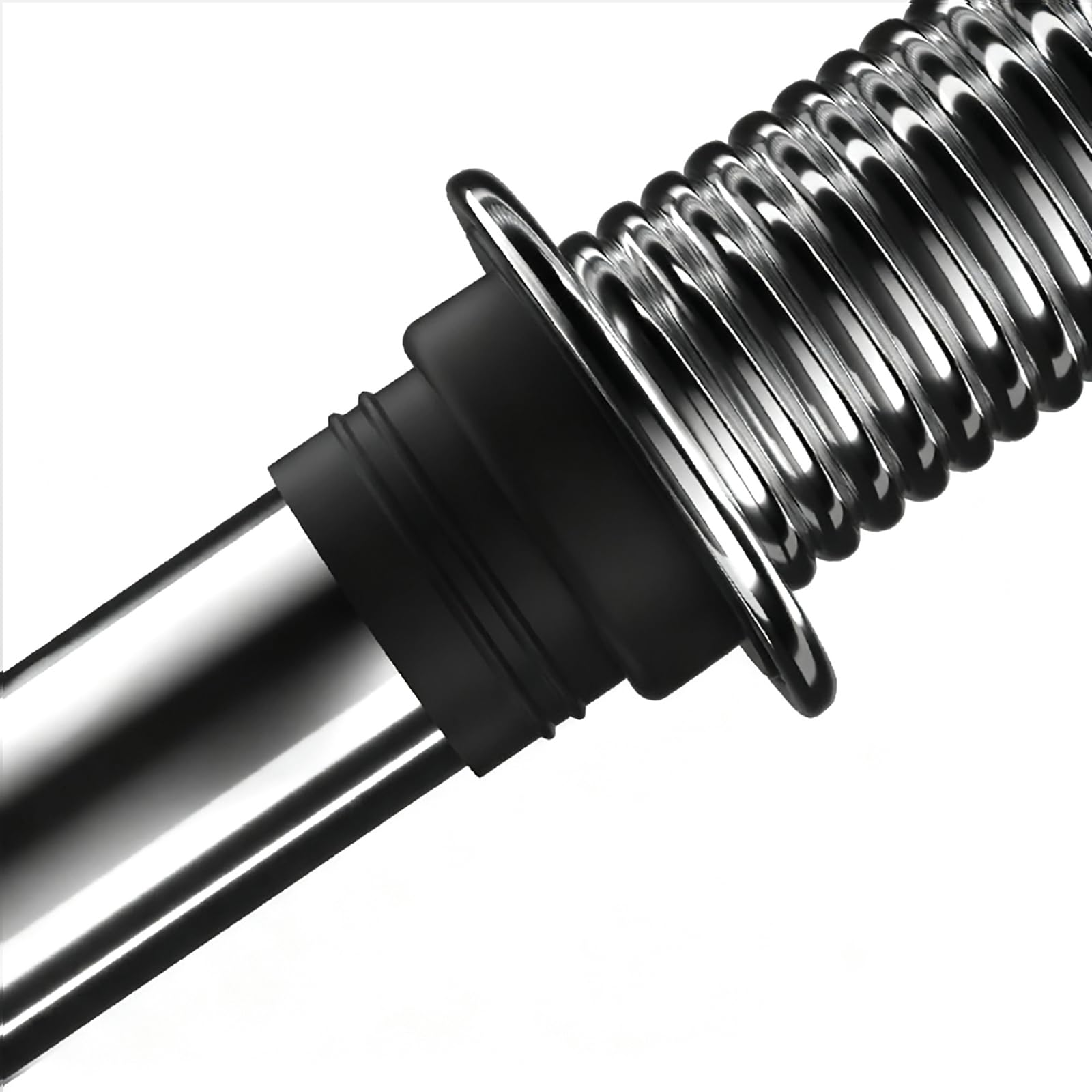 Siphon Waschbeckenaus Edelstahl,Überlauf,Pop Up Ablaufventil,Flexibles Gewelltes Abflussrohr,Geruchsverschluss Waschbecken Syphon für Abflussrohre