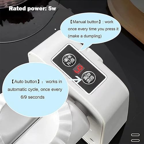 Miniatura 3 de Amposei Máquina eléctrica para hacer albóndigas, molde automático para hacer albóndigas para el hogar, máquina de prensa para hacer albóndigas,