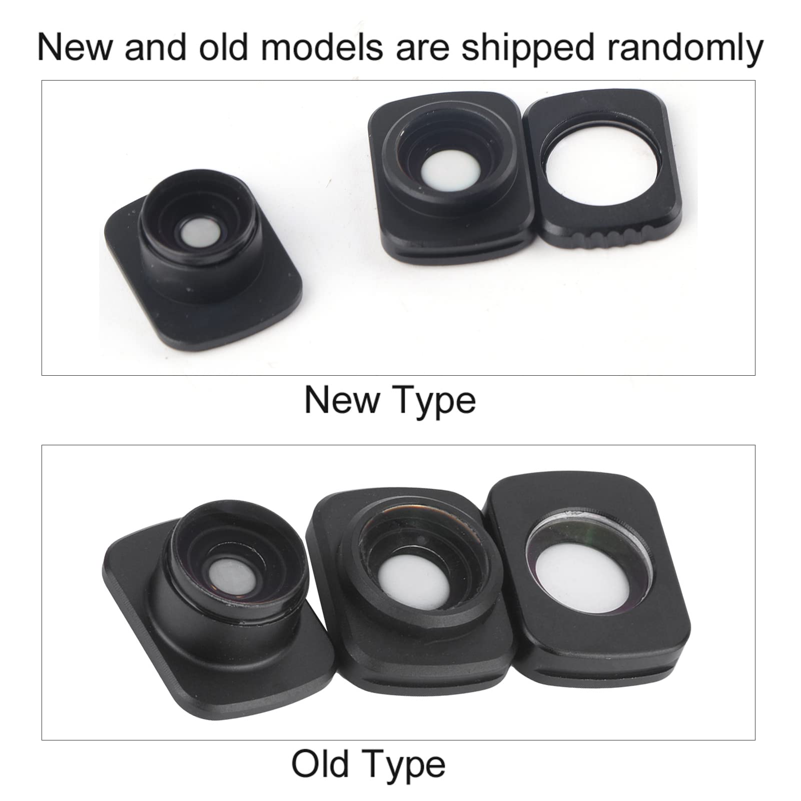 LICAEVEY Set di Obiettivi per Fotocamera, Grandangolo Macro Fisheye 10X | Vetro Ottico, Piante Insetti da Vicino, Paesaggi Stradali, 1a e 2a Generazione, Filtro