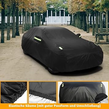 Car Tarpaulin Compatible with Porsche 911 992 991 997 996 (1999-2026)/ 718 986 987 981 982 (1996-2026) Waterproof Car Cover Car Cover for Rain Snow Sun UV Protection Outdoor Car Cover