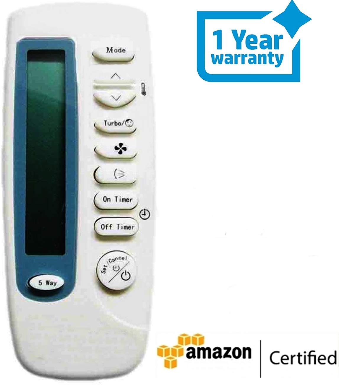 Company Replaced 1 year Warranty SAMSUNG Universal Remote Control for