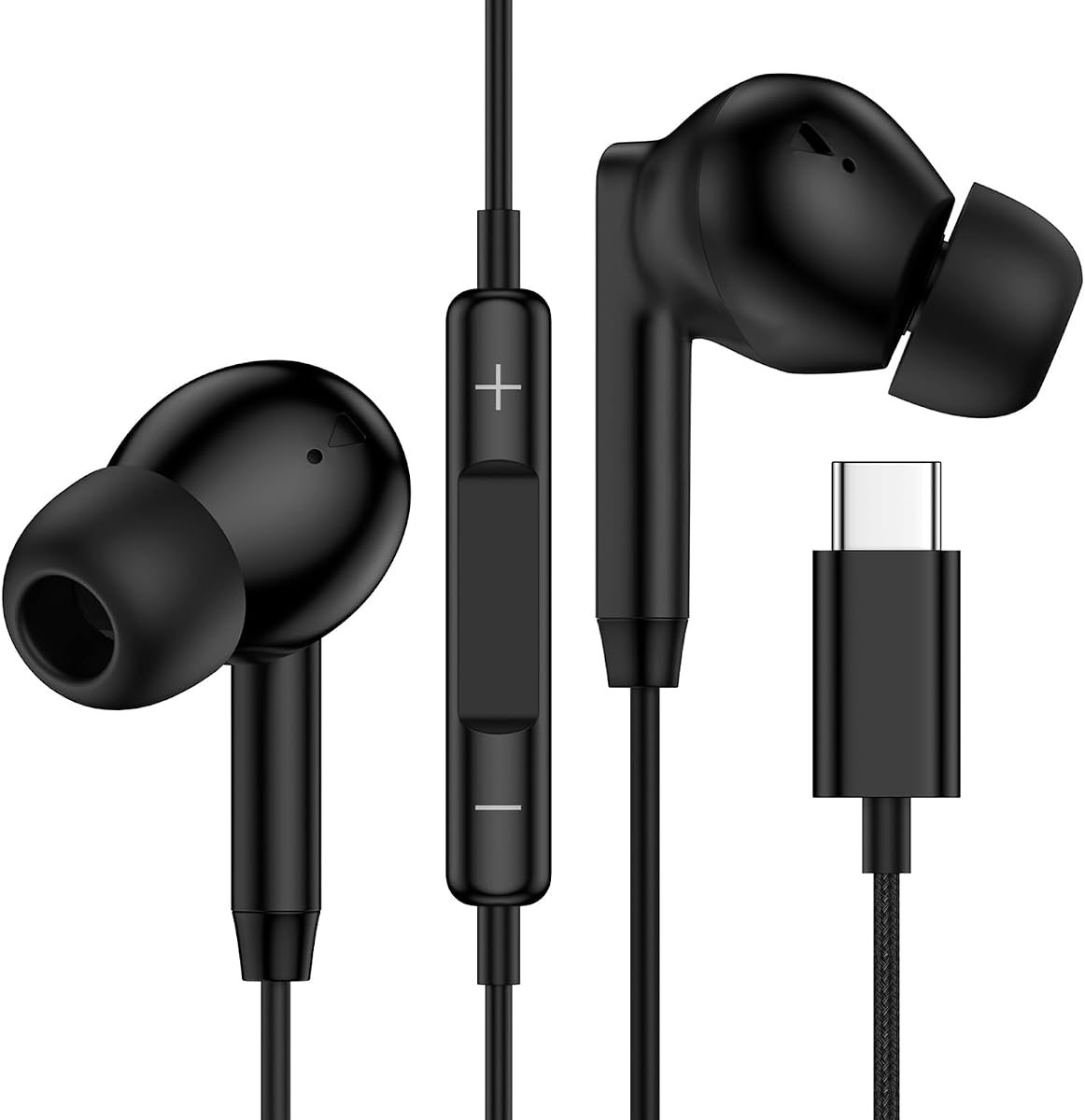 Pixel Earbuds Wired for Google Pixel 10a/10 Pro XL/Fold,9a,9 Pro XL/Fold,8a | 8Pro,8,7a,7Pro,7,6a,6Pro,6,5a,5,4a,4XL,4,3a,3XL,3,2, in-Ear USB C Google Headphones Wired Type C Earbuds Earphones with Mic