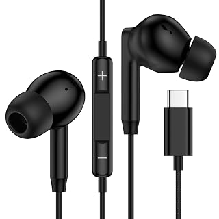 Pixel Earbuds Wired for Google Pixel 10a/10 Pro XL/Fold,9a,9 Pro XL/Fold,8a,8Pro,8,7a,7Pro,7,6a,6Pro,6,5a,5,4a,4XL,4,3a,3XL,3,2, in-Ear USB C Google Headphones Wired Type C Earbuds Earphones with Mic - Amazon product rated Grade A