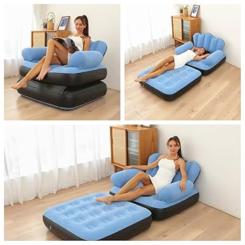 Amazon.com: Inflatable Sofa Outdoor Adult Lazy Sofa