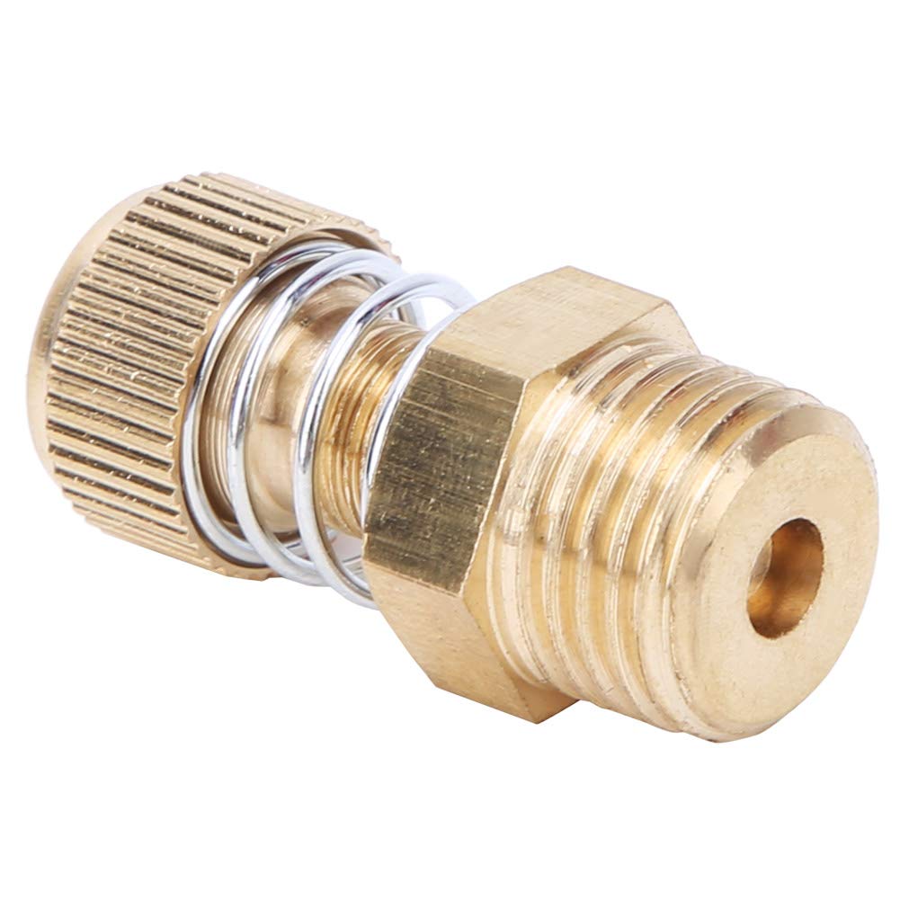 Silenziatore Pneumatico Filettato, Elettrovalvola Pneumatica in Ottone 10 Pezzi BSPT 1/4
