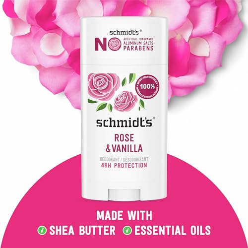 Schmidt'S FETEGT1567 Aluminum-Free Vegan Deodorant Rose & Vanilla thumb #2