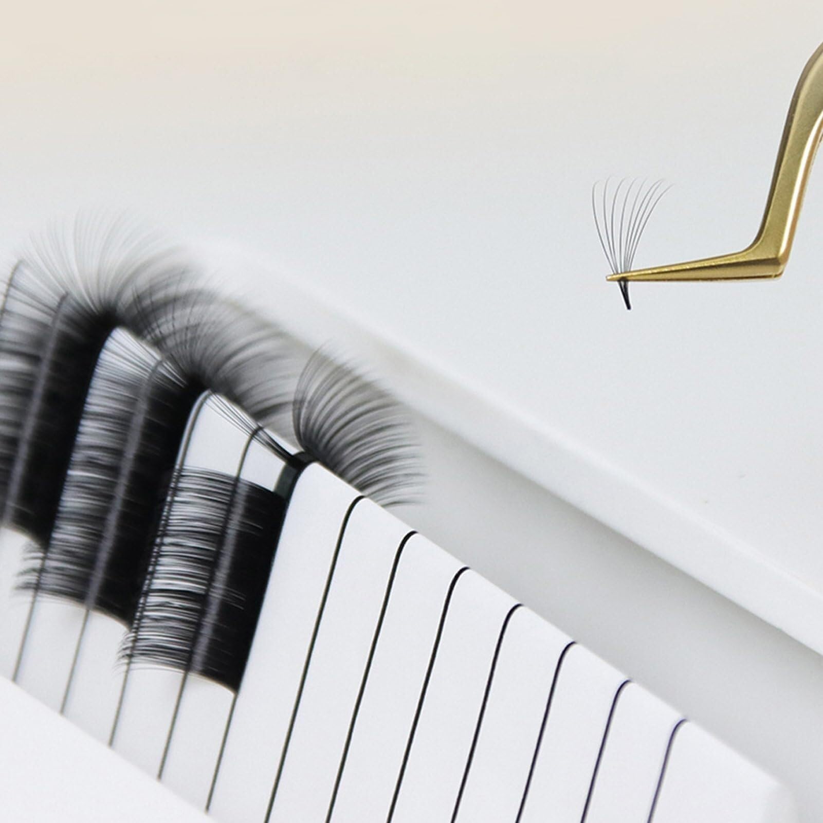 COYEUX Wimpernblütenmaschine, Wimpernverlängerungshilfsmittel mit Schubladen und Lagerboxen, Wurzelteilnehmer für breite Wimpernventilatoren für den Einsatz in Salons und zu Hause