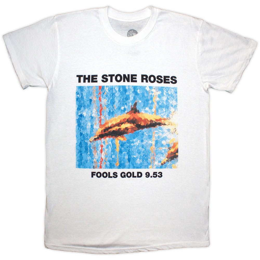 Rock Off officially licensed products The Stone Roses Fools Gold T Shirt L