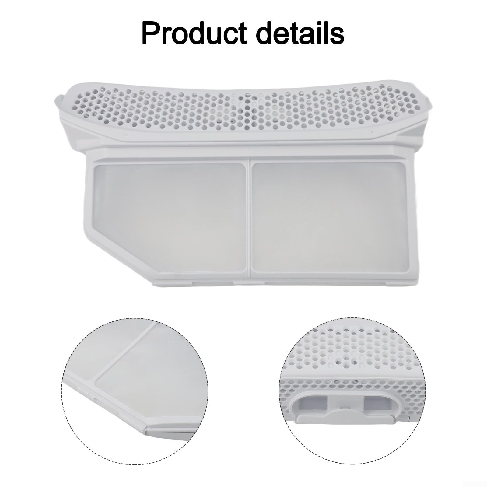 Filtro antipelucchi 752387 00752387 per Bosch per siemens asciugatrice iQ300 iQ500 iQ700, WTG86400 WTB84200, ricambio (confezione da 2)