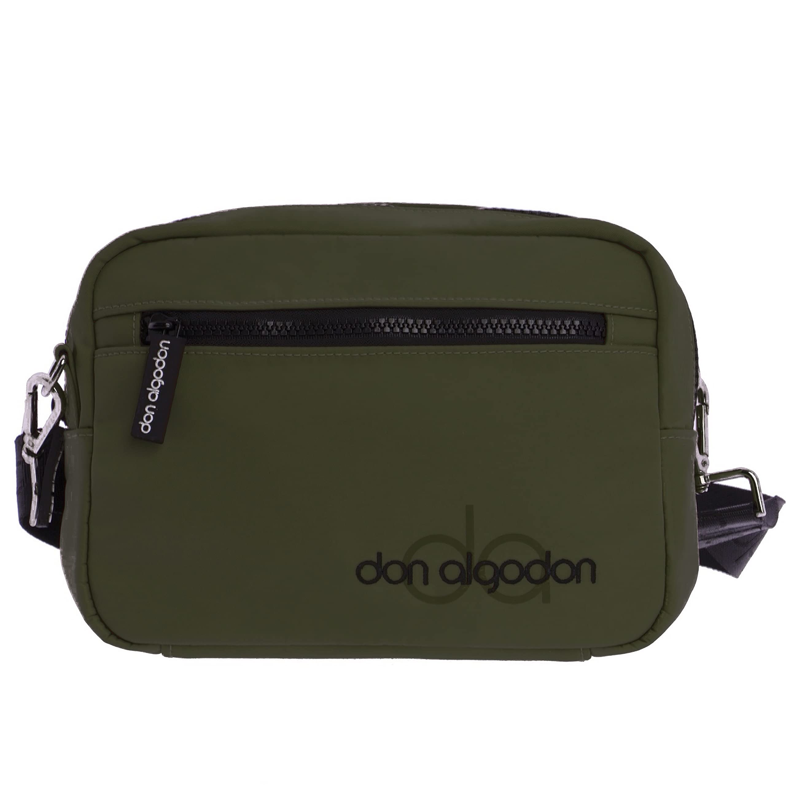 DON ALGODON Bolso bandolera para mujer, Women’s Women bag, Verde,