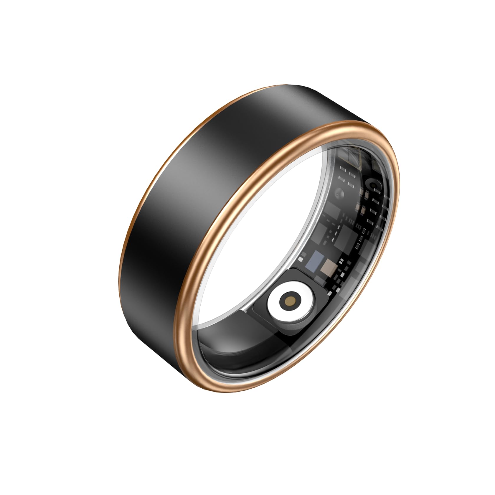 Smart Health Ring 2.0 for Women Men, Slim Scratch & Fingerprint Resistant Design, Flat Black 7-image-40