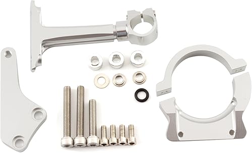 Miniatura 6 de FXCNC Racing motocicleta CNC amortiguador de dirección estabilizador amortiguador de montaje kit compatible con Kawasaki NINJA 600R 650R ER6N ER-6N