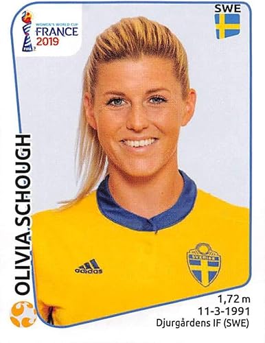 2019 Panini FIFA Women's World Cup France Album Stickers (Individual Sticker Only) Soccer #471 Olivia Schough Sweden 2 Inch by 2 12 Inch Collectible