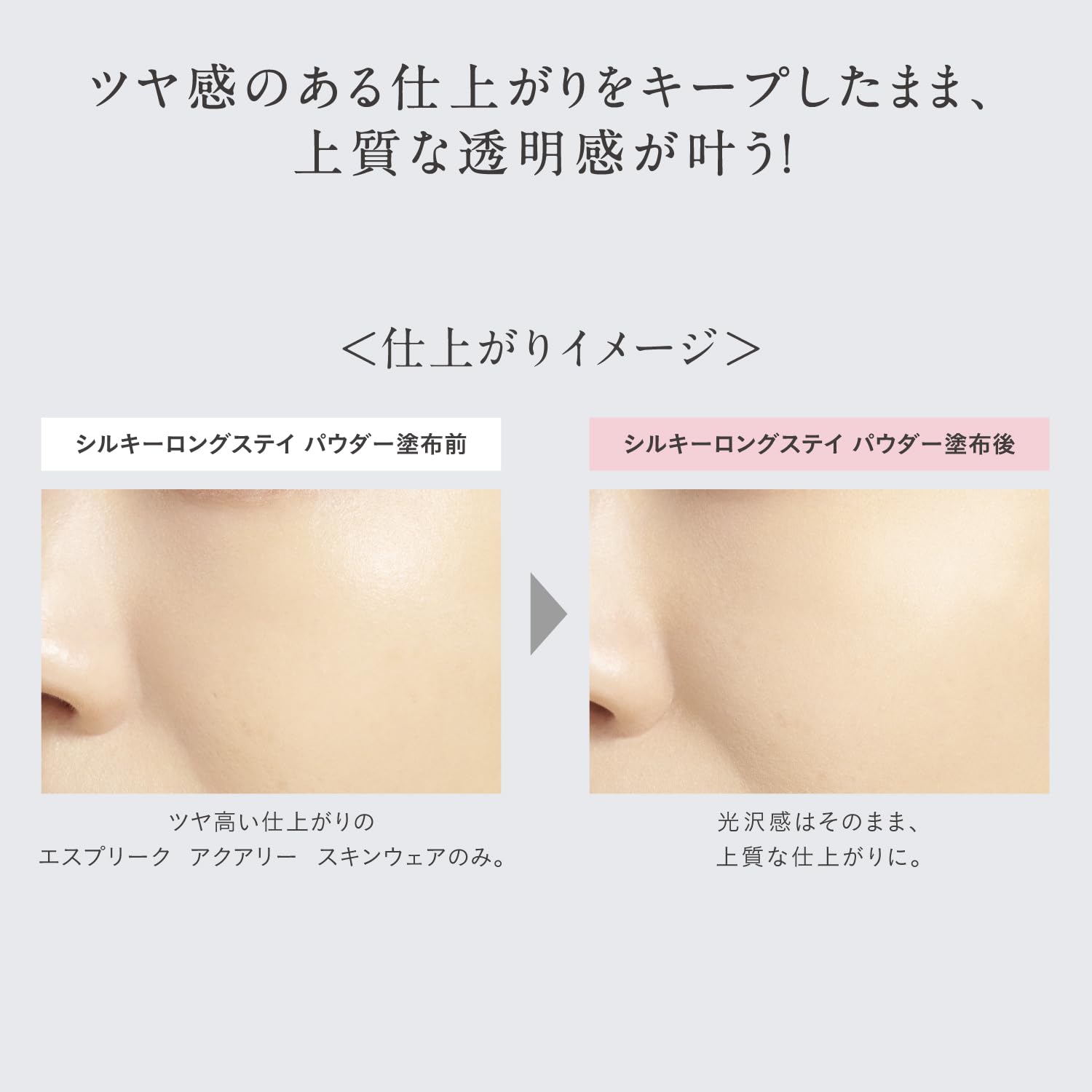 Amazon | ESPRIQUE(エスプリーク) シルキーロングステイ パウダー 限定