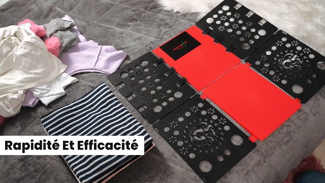Pliage Tee Shirt Planche Pliante Vêtements - Aide Au Pliage T-shirts Et Chemises - Organisation Armoire Et Linge - Pour Adultes Et Enfants Planche Pliage