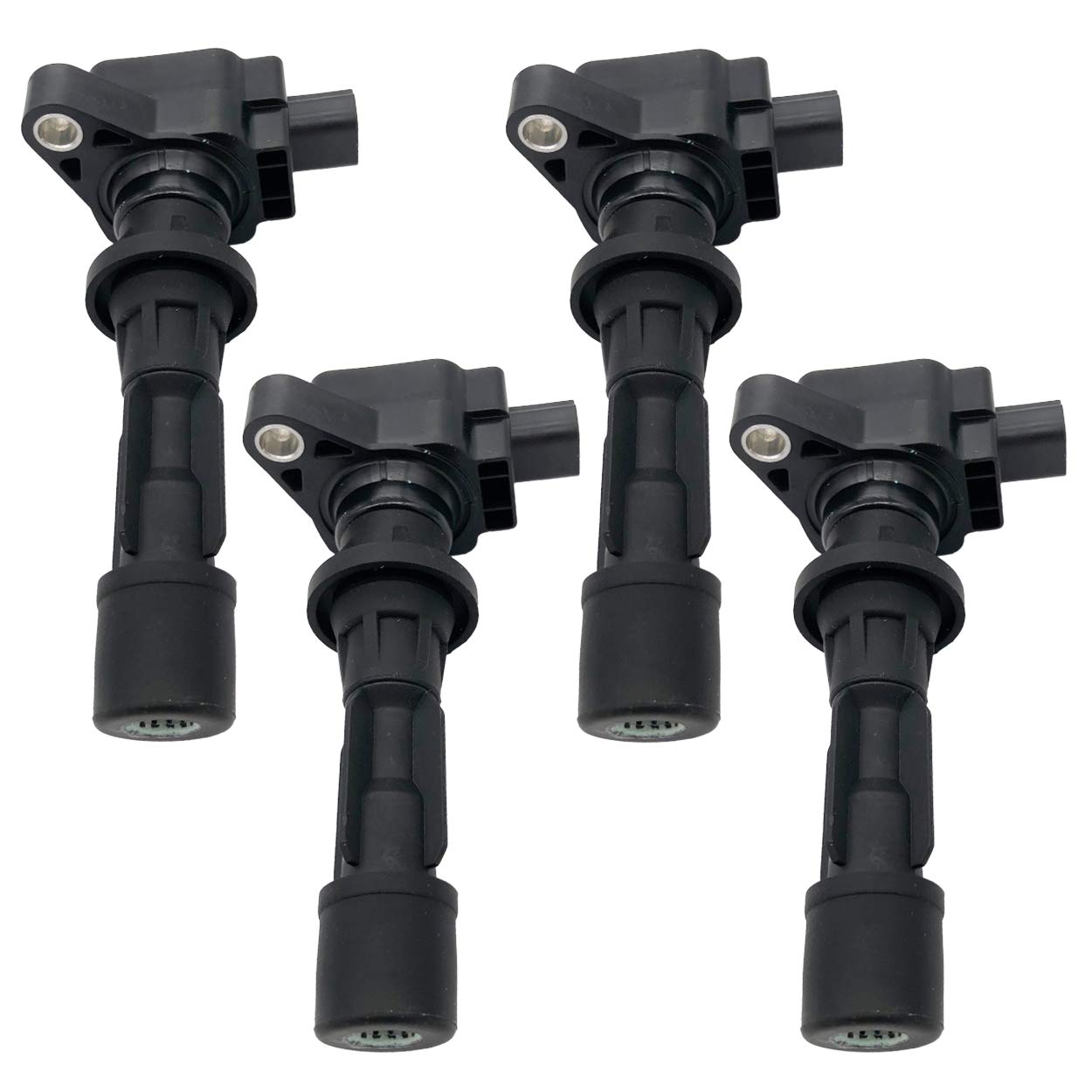 GermbanUF516 Set of 4 pcs Ignition Coils Fits for 2006-2009 Ford Fusion Mercury Milan L4 2.3L DG516 C1593 6E5Z-12029-AA