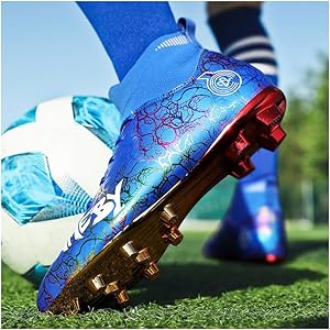 Amazon | [VNEXT] サッカースパイク ジュニア サッカーシューズ メンズ