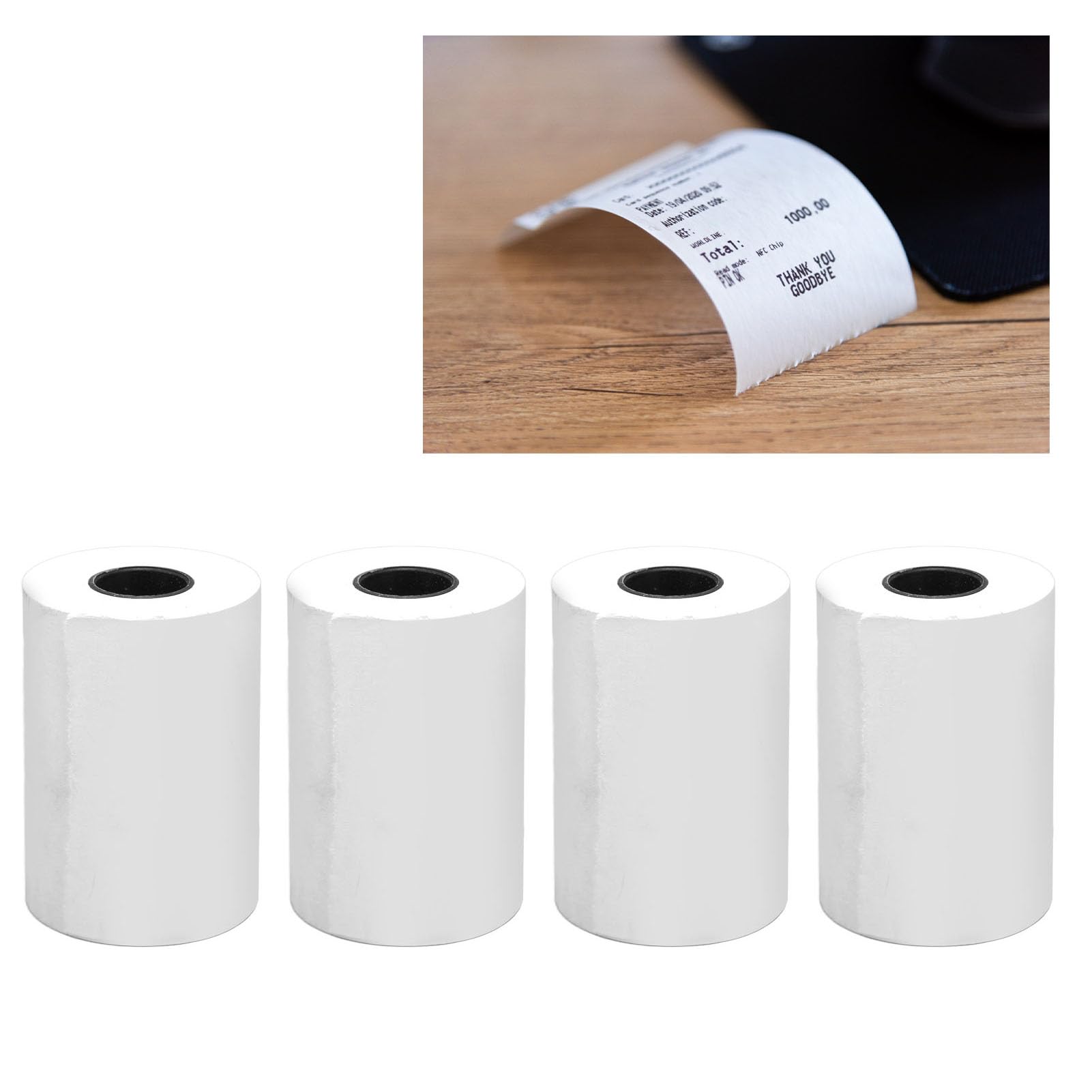 Amazon.co.jp: 感熱レシート紙、感熱紙ロール 50 個 57mm ～ 50mm