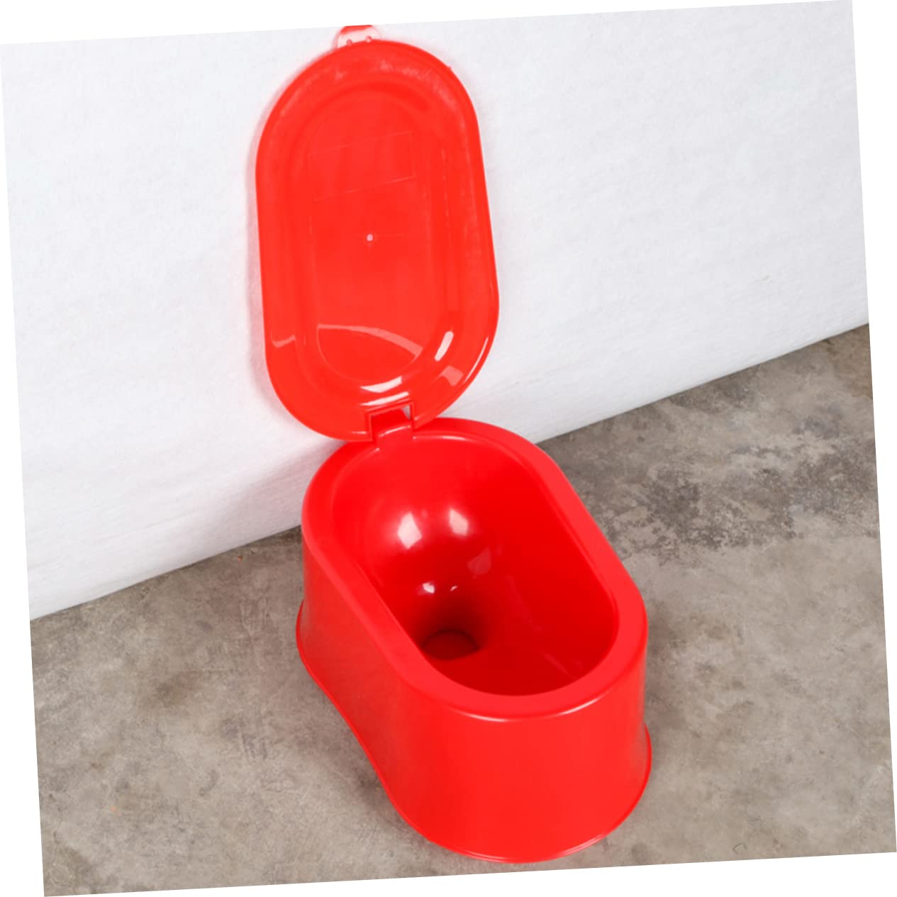 Zerodeko Dicke PVC Tragbare Toilette für Baustellen mit Einfachem Design aus Kunststoff Leicht und Sicher zu Verwenden für Bauarbeiter und Außeneinsatz Zufällige Farbe