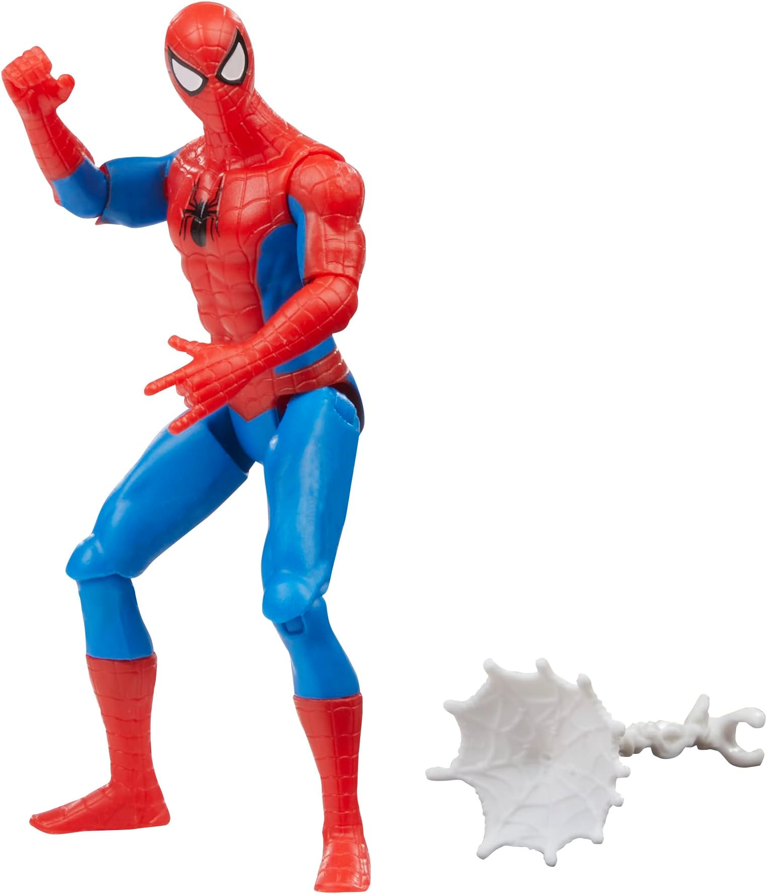 Hasbro Marvel Spider-Man Epic Hero Series Classic Spider-Man Action Figure, 4" (10 cm) Size, with Accessories, For Ages 4 and Up F6973 Authentic