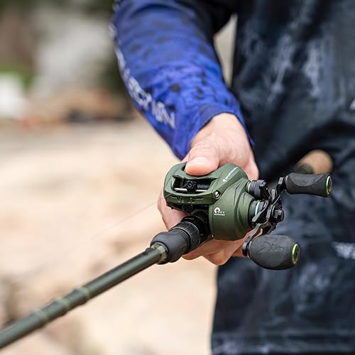 Miniatura 2 de KastKing Spartacus II Twin-Tip - Caña de pescar y carrete, combo de giro y lanzamiento, combo de cañas de pescar y carretes, blanks de grafito