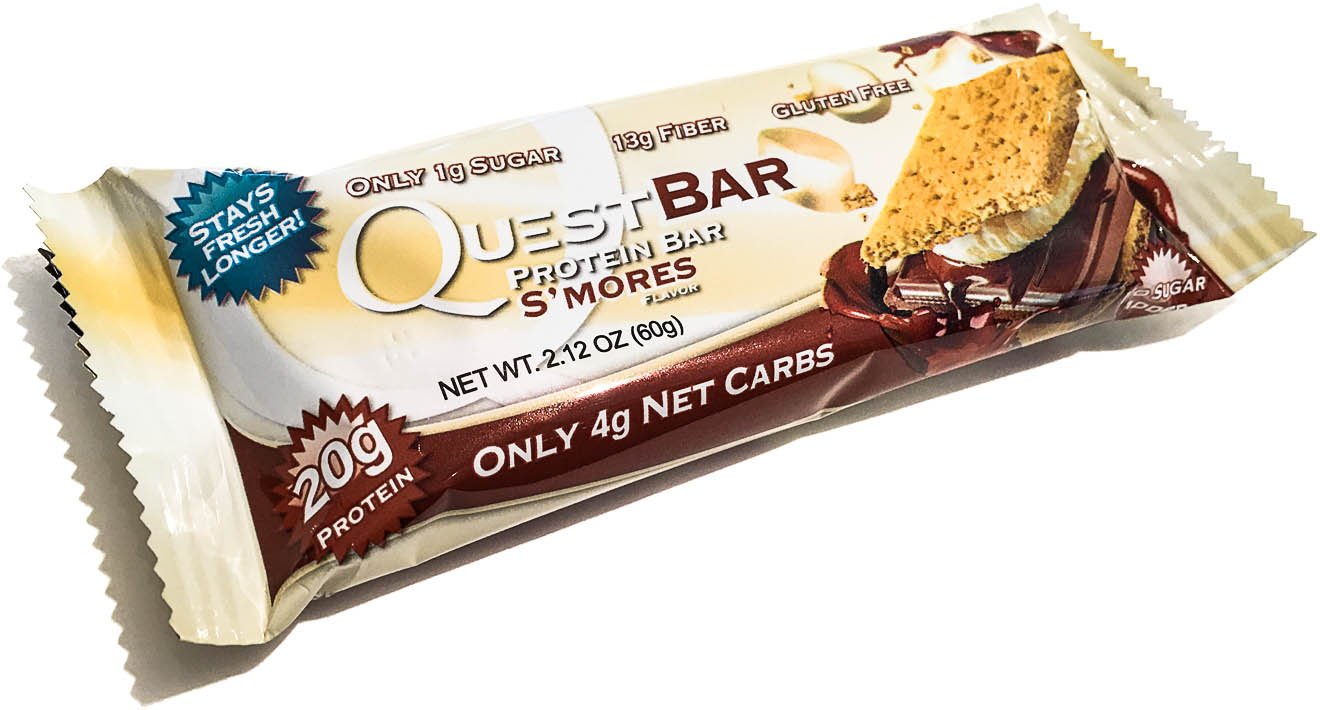 Quest Nutrition Protein Bar, S'mores, 2.12 oz