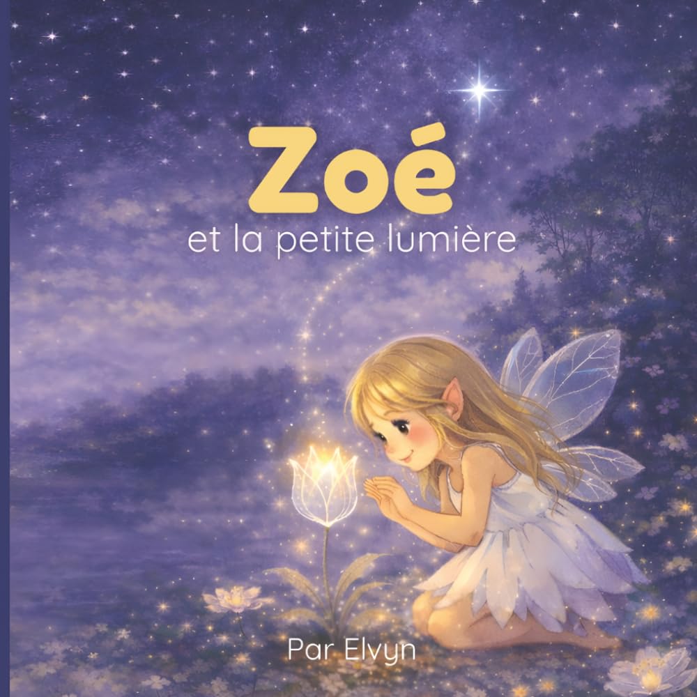Zoé et la petite fleur de lumière: Une histoire douce et magique sur l’espoir, le courage et la beauté cachée du jardin