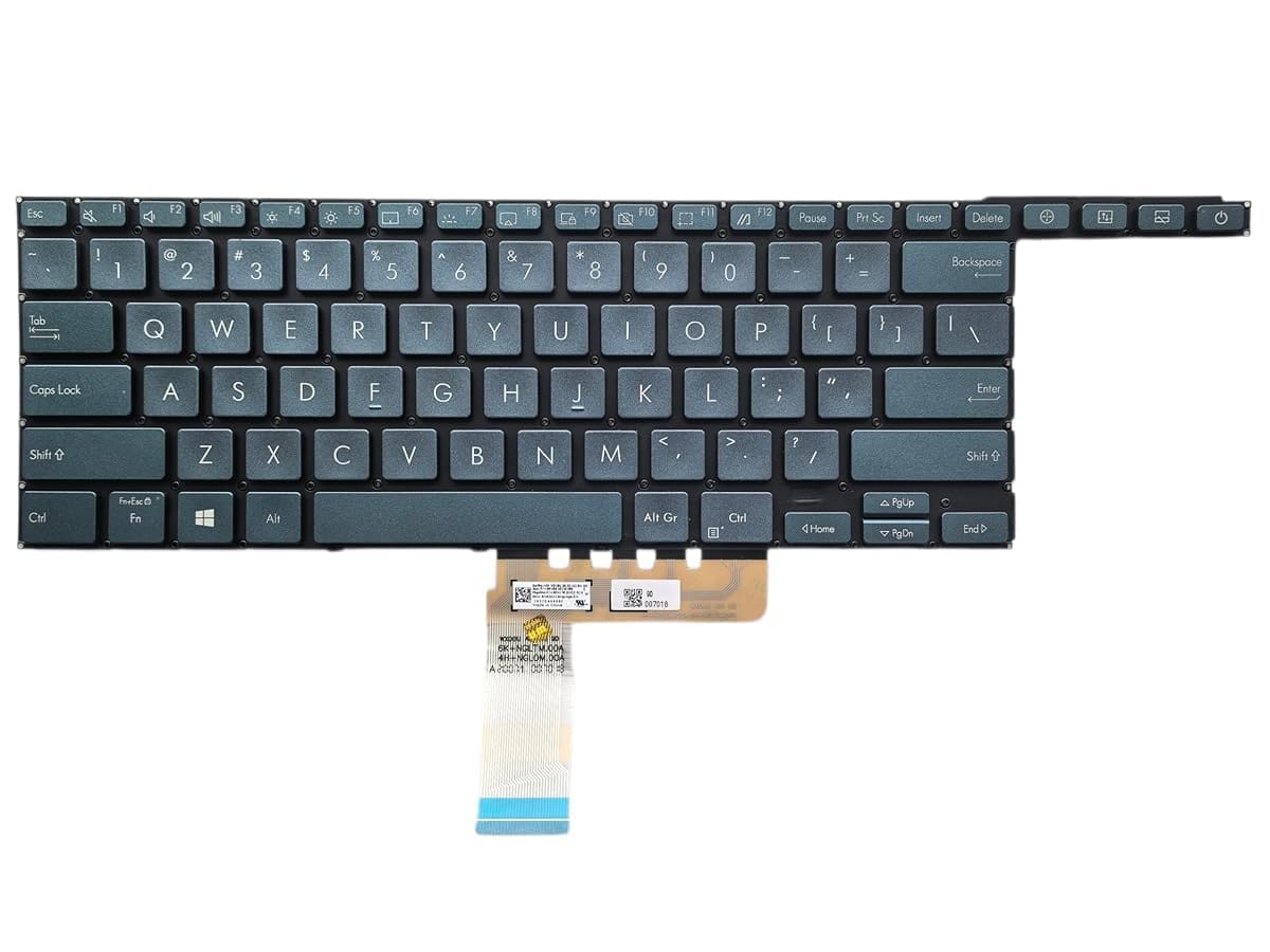 Shiatsu Laptop Keyboard Compatible for Asus ZenBook UX581 UX581G UX581GV UX581L UX581LV Laptop with Backlit Keyboard for As/us ZenBook UX581 UX581G UX581GV UX581LV Laptop-image-47